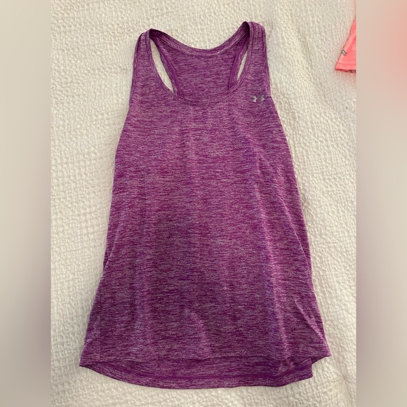 UNDER ARMOUR WORKOUT TANK TOP IN PURPLE - BUNDLE AND SAVE - Picture 7 of 7